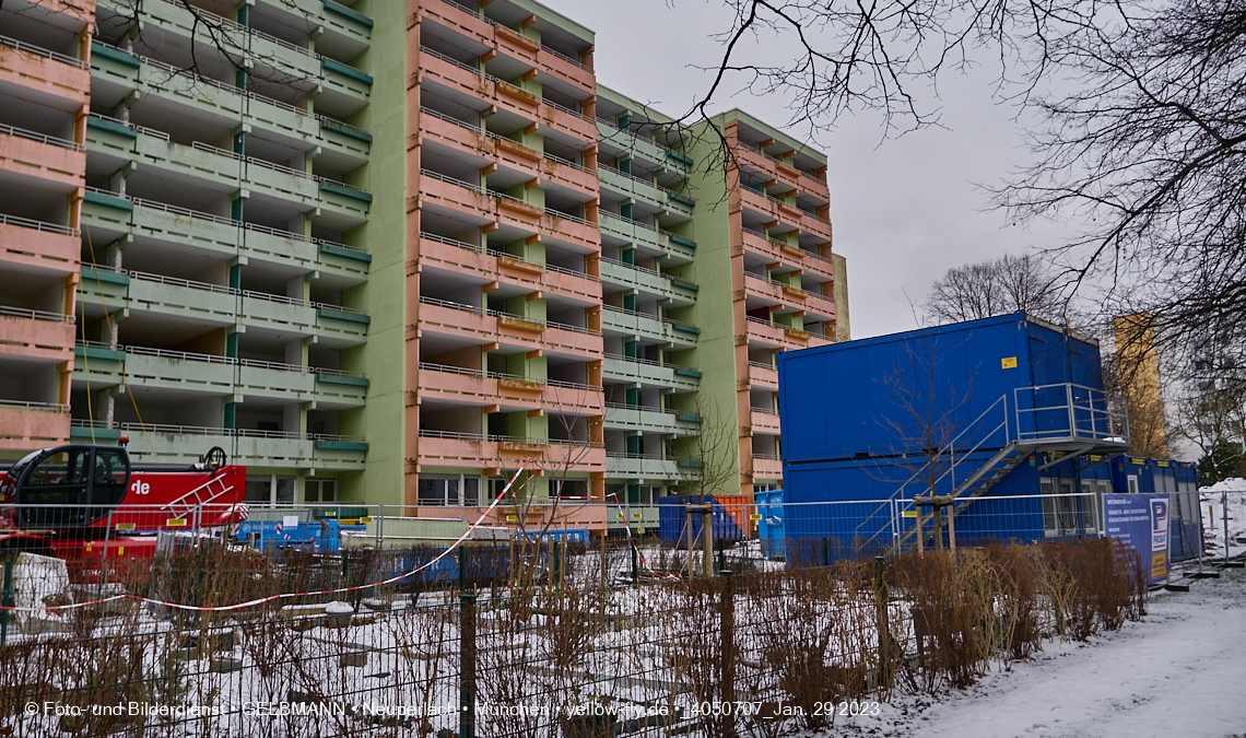 29.01.2023 - Sanierung Kurt-Eisner-Straße in Neuperlach